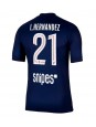 Billige Paris Saint-Germain Lucas Hernandez #21 Hjemmedrakt 2025-26 Kortermet